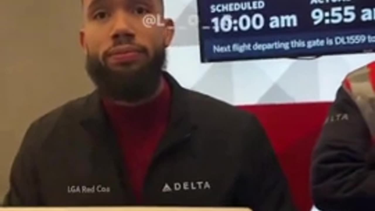 Delta Airlines Employee DESTROYS Radical Leftist In Explosive Takedown