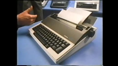 August 10, 1985 - The Brother AX-10 Typewriter