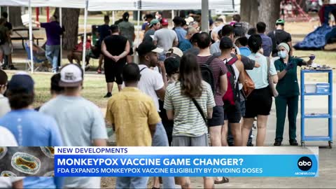 FDA responds to monkeypox vaccine shortage | GMA