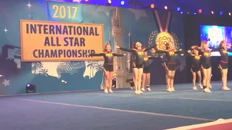 RiRi's infamous hair flip at UCA Nationals