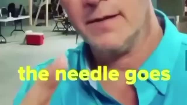 This is how the ELITE is vaccinated in front of the cameras