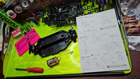 Tamiya TT-02 Alfa Romeo 155 Martini RC Touring Car Build Ep12