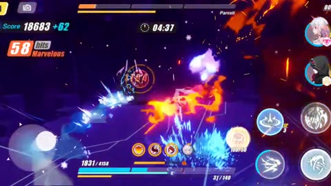 Honkai Impact 3rd Memorial Arena Vs Parvati SS Diff Apr 6 2022