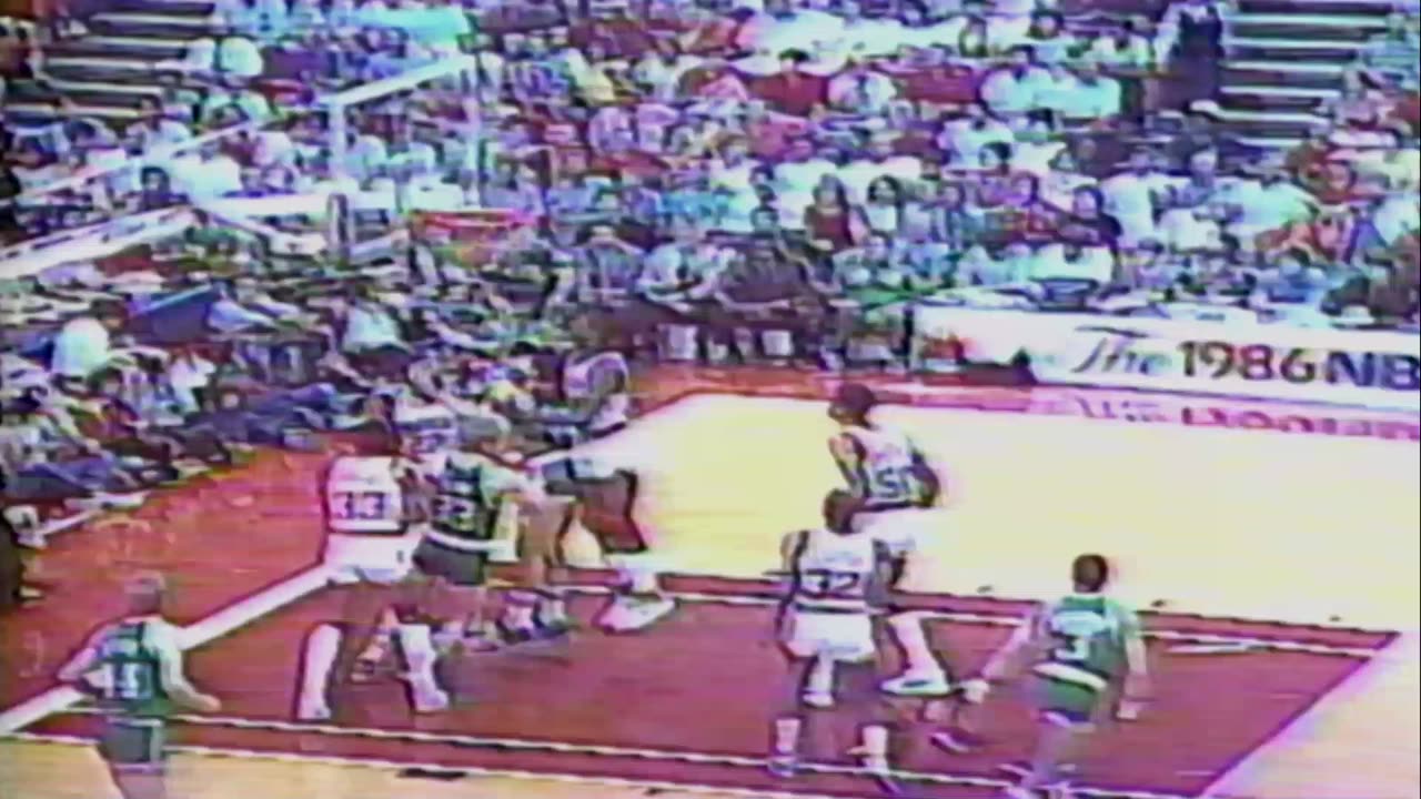 1986 NBA Finals Boston/Houston Game #3 Part I