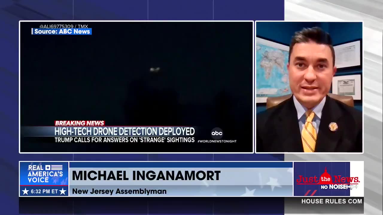 NJ assemblyman asks Biden admin: At what drone sighting count should Americans start to worry?