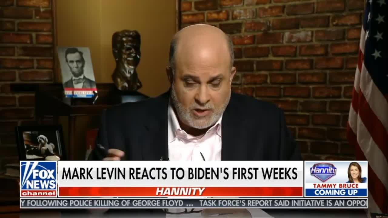 Mark Levin's outstanding response on the monarch in the WH and mobocracy in Congress