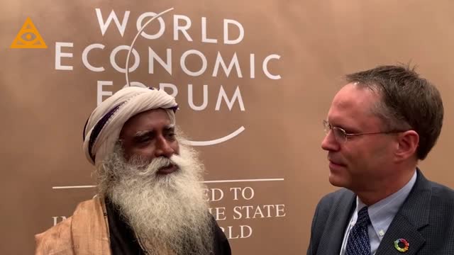 WEF India, Sadhguru: "They want more souls, I want less on the planet."