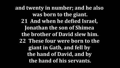 2 Samuel 21 King James version