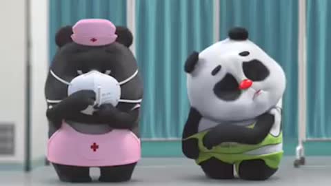 Panda receives of covid vaccine, Funny Video |