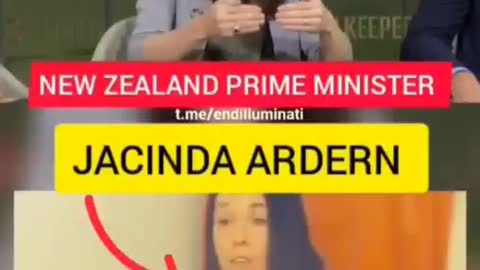 New Zealand Prime Minister smoking crack.