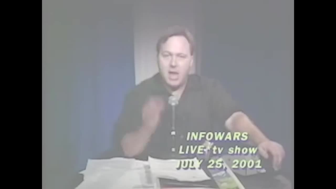 Alex Jones predicted 9-11, in detail and on camera, months before it happened. How did he do that? And why did the government decide to destroy him after he did? The full interview Thursday.