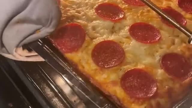 Pepperoni pizza from the Motown Pizza Company