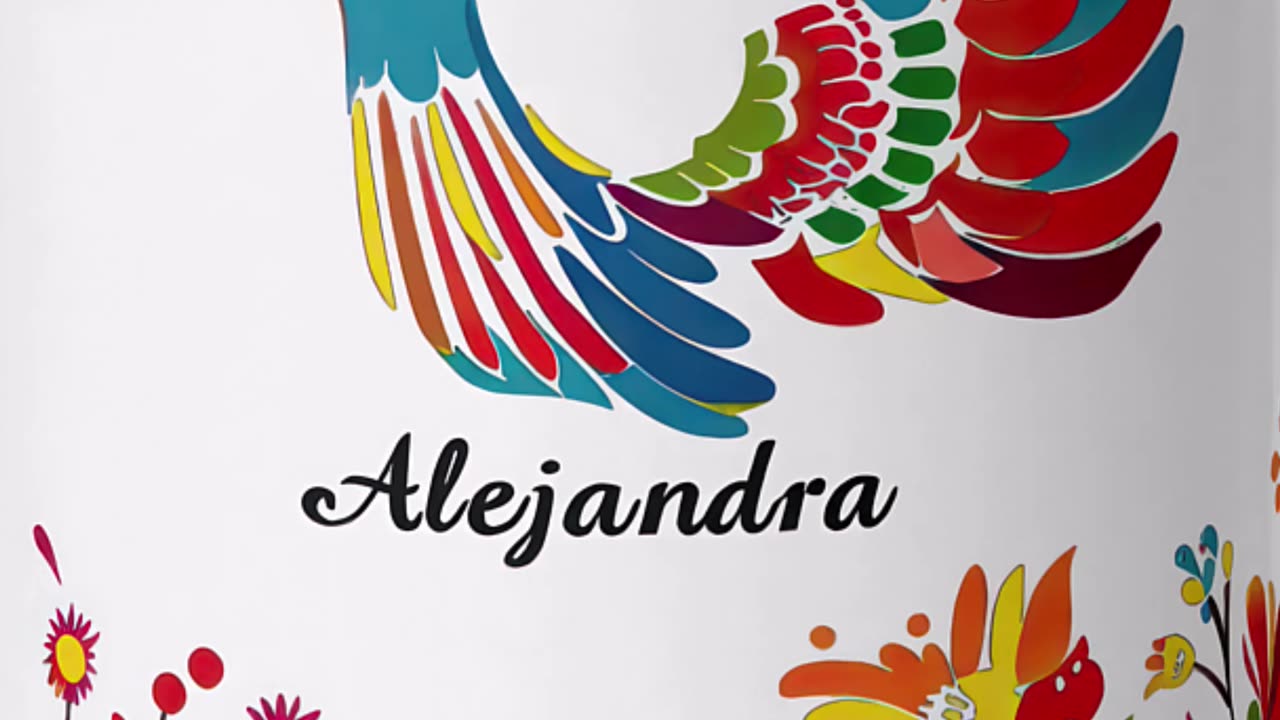 Your new favorite mug! Personalized just for Alejandra! #CustomGift #ColorfulDesign