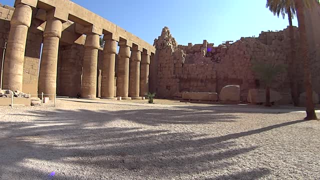 Temple of Karnak, Luxor, Egypt Dec 31, 2013