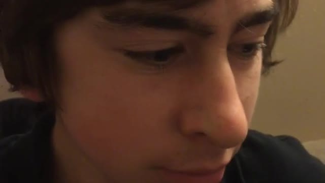 Nsfw guy swallows cigarette