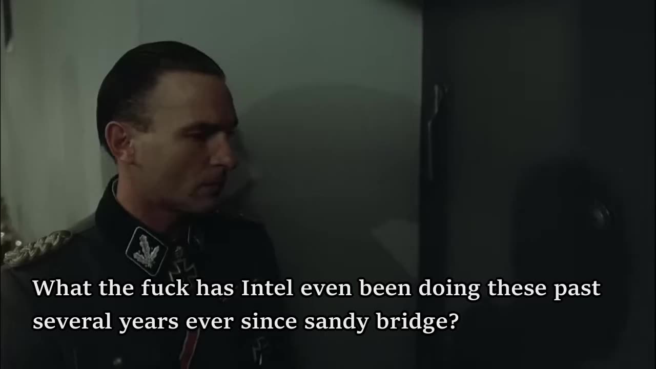 Hitler finds out about Intel's crashing I9 chips and Raptor Lake CPUs