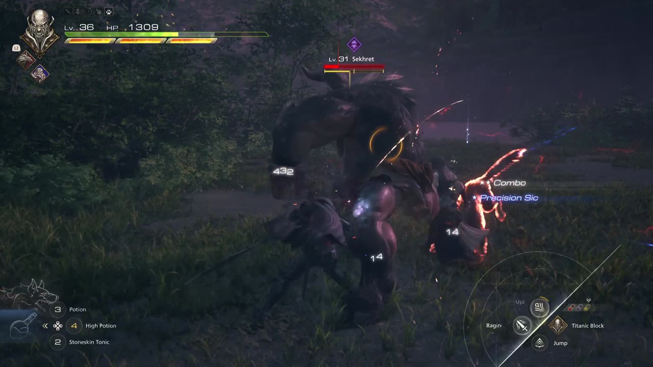 Final Fantasy 16: Sekhret Fight