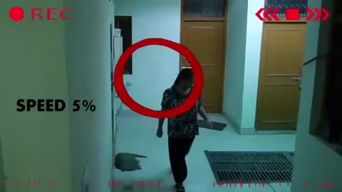 A Woman Pushed by a Real Ghost | #Real #Ghost Videos | #Scary Videos