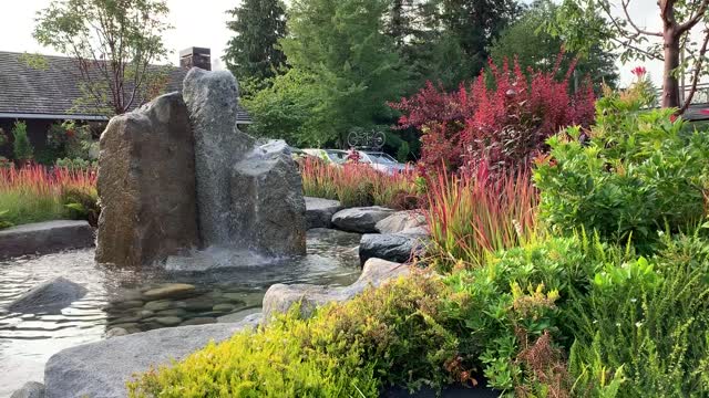 Salish Lodge Fountain