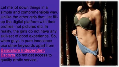How Men Will Feel Going Out with Bangalore Escorts Service Super-Hotties?