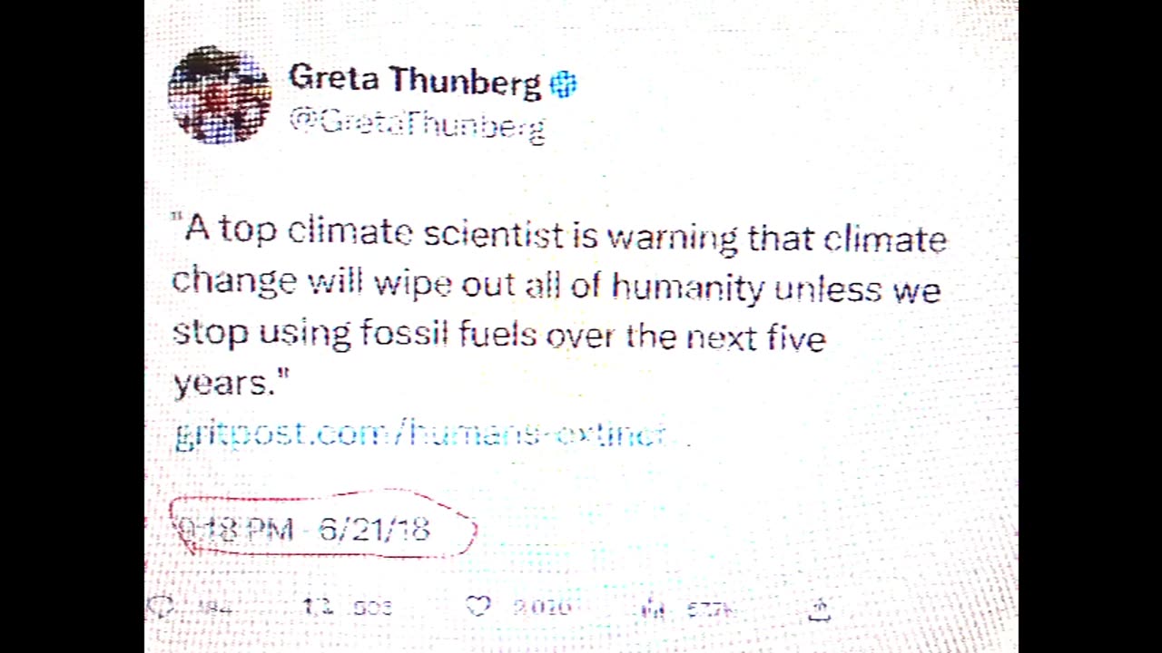 Breaking News! Climate change experts were right!