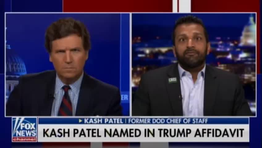 BOOM! Kash Patel: This Entire Raid on Mar-a-Lago Was to Prevent Disclosure of Declassified Russiagate Documents that Implicate FBI!