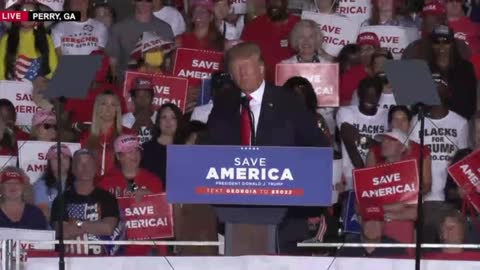 Donald J. Trump Rally in Perry, GA - 9/25/21.