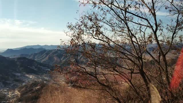 Beautiful nature from cable car (China)