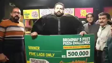 Big man many eat in one 1 mine