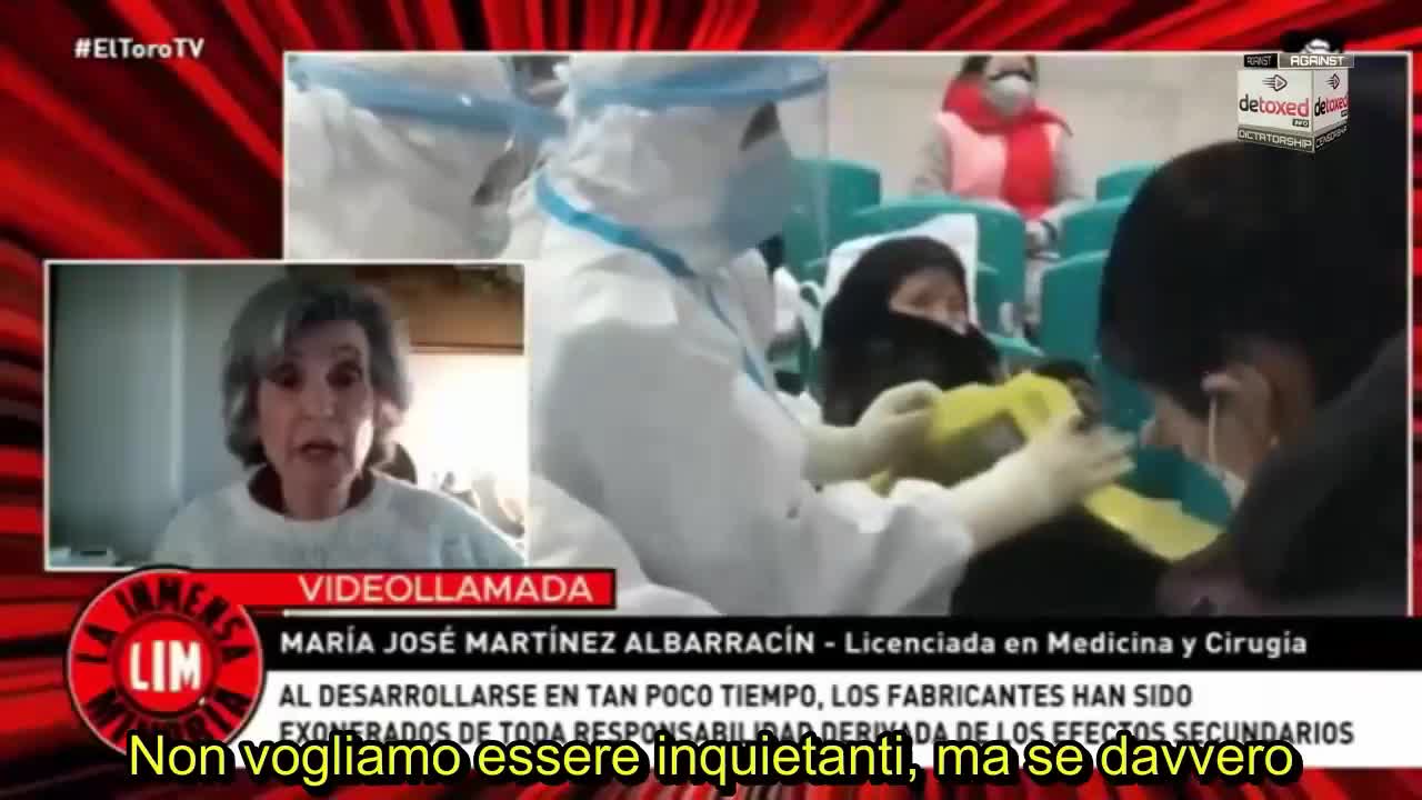 Dott.ssa Martínez Albarracín sulla vaccinazione di massa.