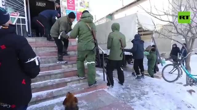 Russian military delivered more than 100 tons of humanitarian aid to Kharkiv region