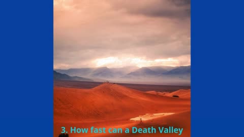 Why Do the Sailing Stones Roll Across Death Valley?