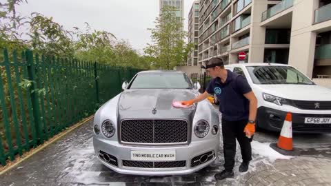 Day in the Life of a Luxury Car Cleaner in London