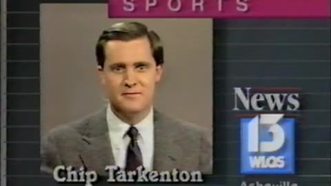 December 24, 1987 - Chip Tarkenton / Sports Promo, Asheville, NC