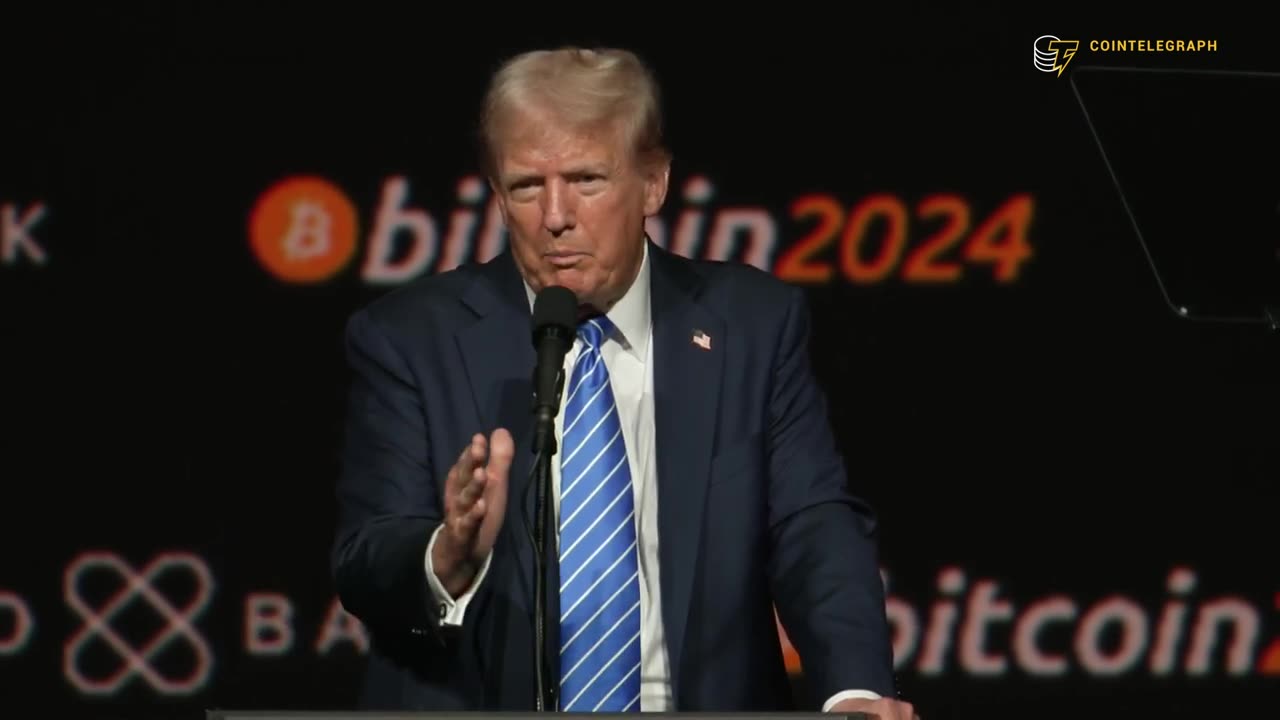 TRUMP speech about BITCOIN 2024