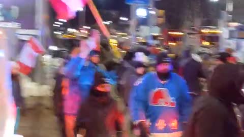 trudeau getting escorted out