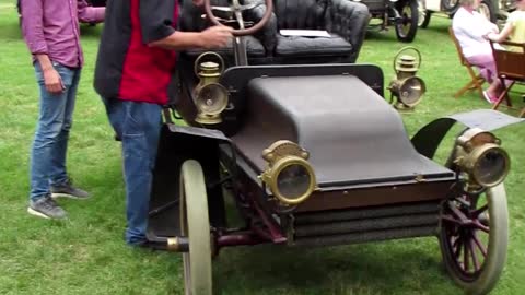 Unrestored 1902 Thomas running