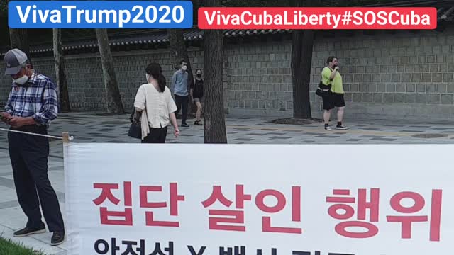 #대한문국본 #국가존망위기 1인시위 #부정선거 #코로나계엄령 #SKoreanFreedomRally #CoronaMartialLaw #SOSCuba #VivaCubaLibre