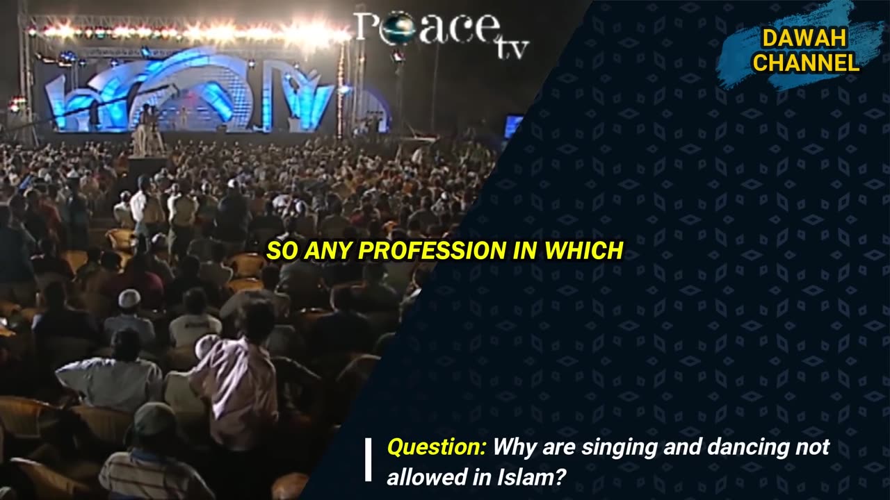 Why Are Music And Dance Prohibit In Islam? | Dr Zakir Naik