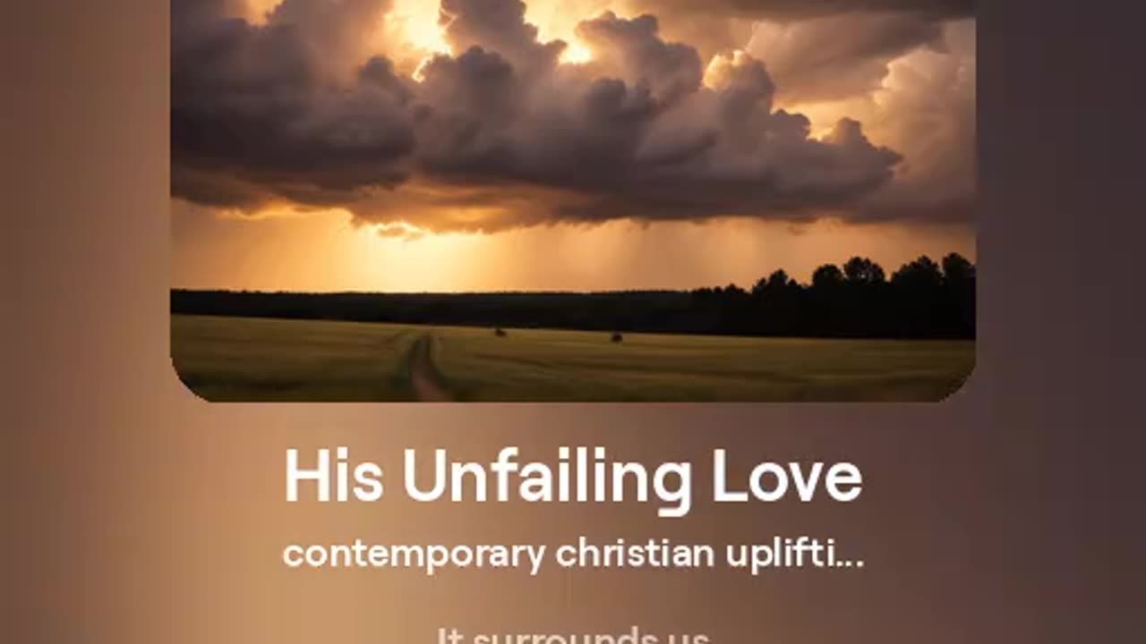 God's Unfailing Love