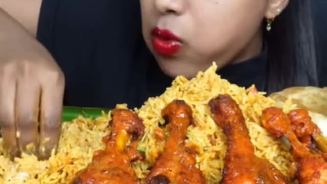 ASMR EATING INDIAN FOOD MUKBANG