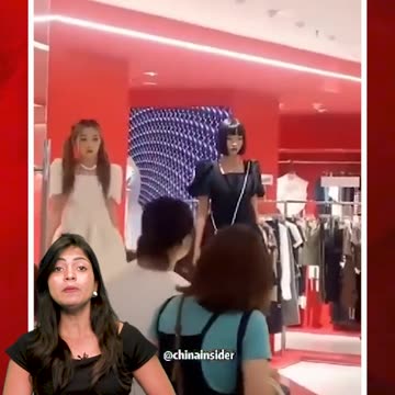 బొమ్మలు కాదు అమ్మాయిలే! #model #mannequin in #china #shoppingmalls #viralvideo | FBTV NEWS