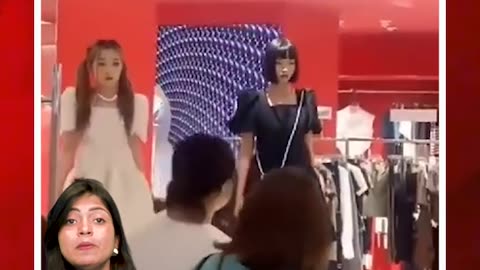 బొమ్మలు కాదు అమ్మాయిలే! #model #mannequin in #china #shoppingmalls #viralvideo | FBTV NEWS