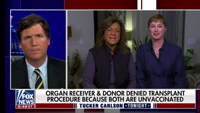 A woman was denied a kidney transplant because she and her donor were not vaccinated