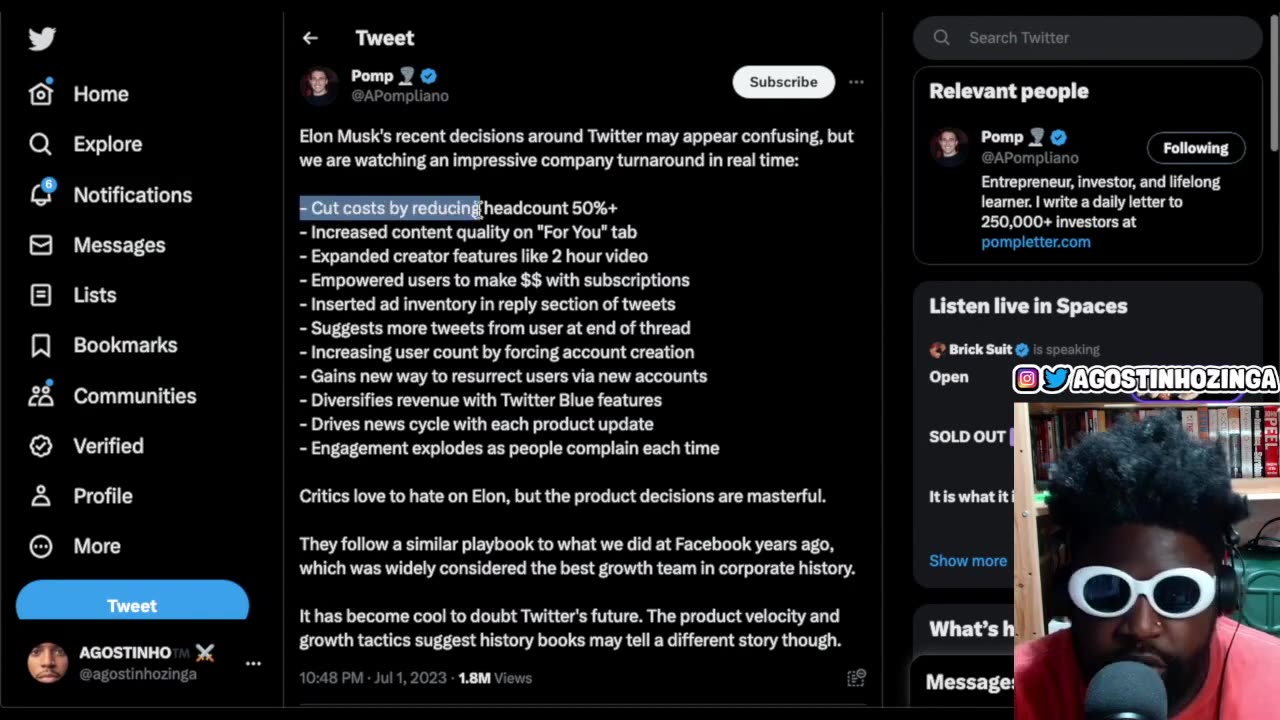 Elon Musk restricts the number of Twitter postings that users can view each day.