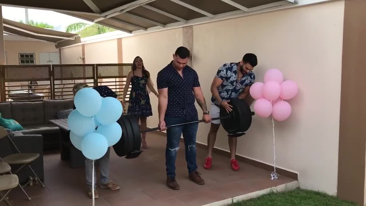 Power-Lift Gender Reveal