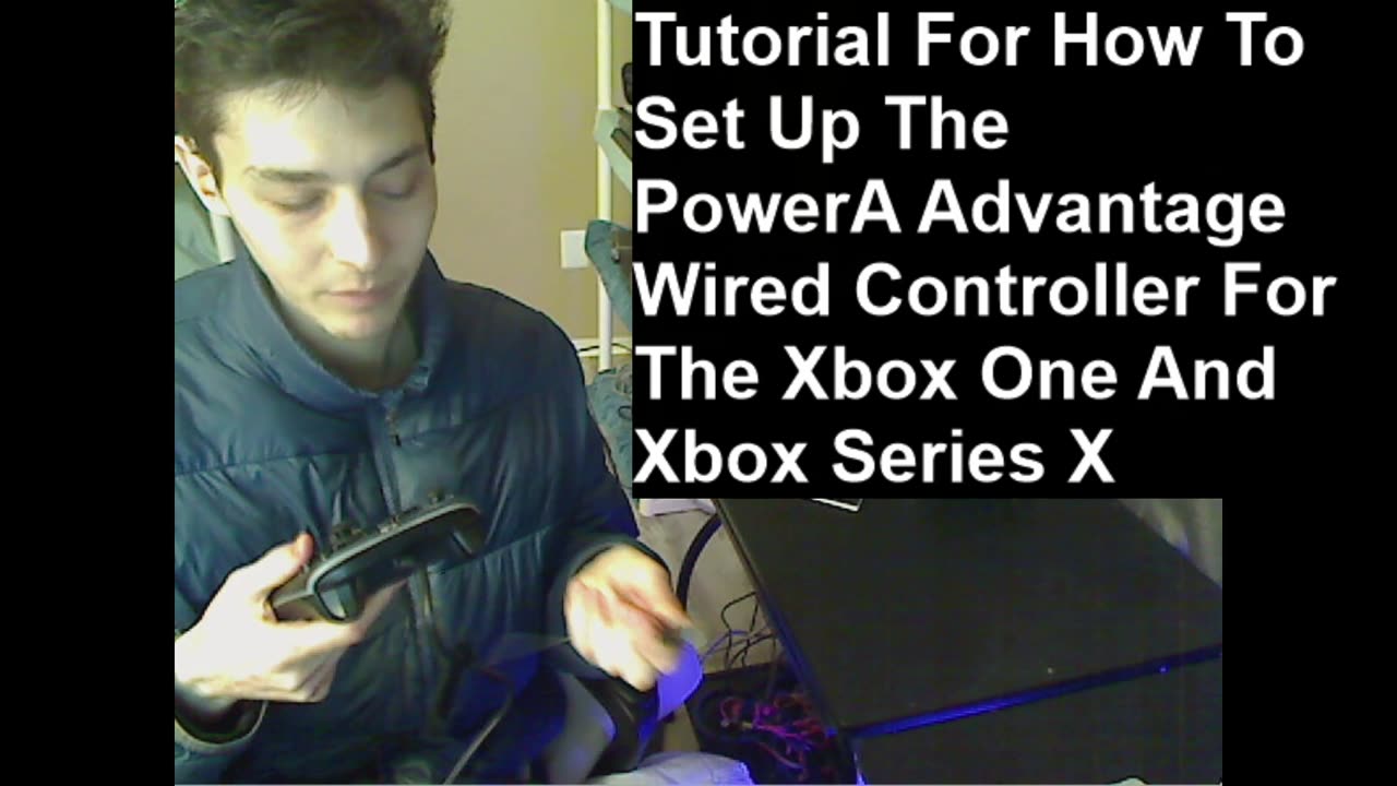 Outtake #189 Of The Tutorial For How To Set Up The PowerA Advantage Wired Controller