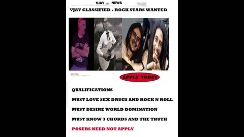 ROCK STARS WANTED