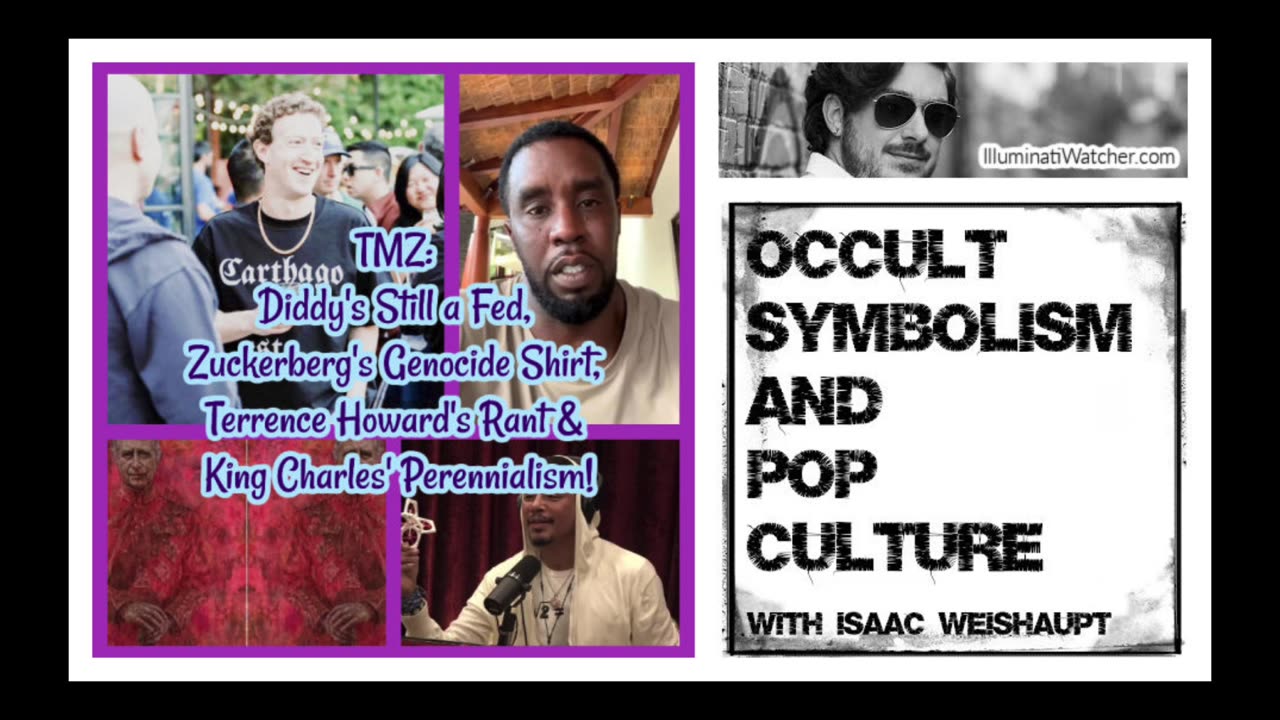 TMZ: Diddy, Zuckerberg's Shirt, Terrence Howard's Rant & King Charles' Perennialism!