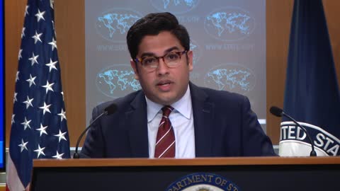 State dept. Hold briefing after Putin Declared Martial Law